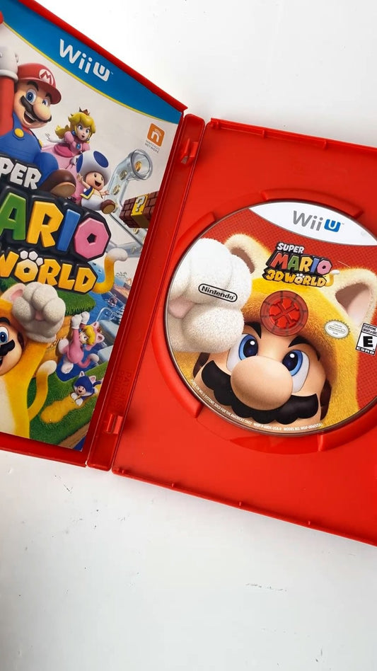Super Mario 3D World Wii U Video Game Multiplayer Family Game
