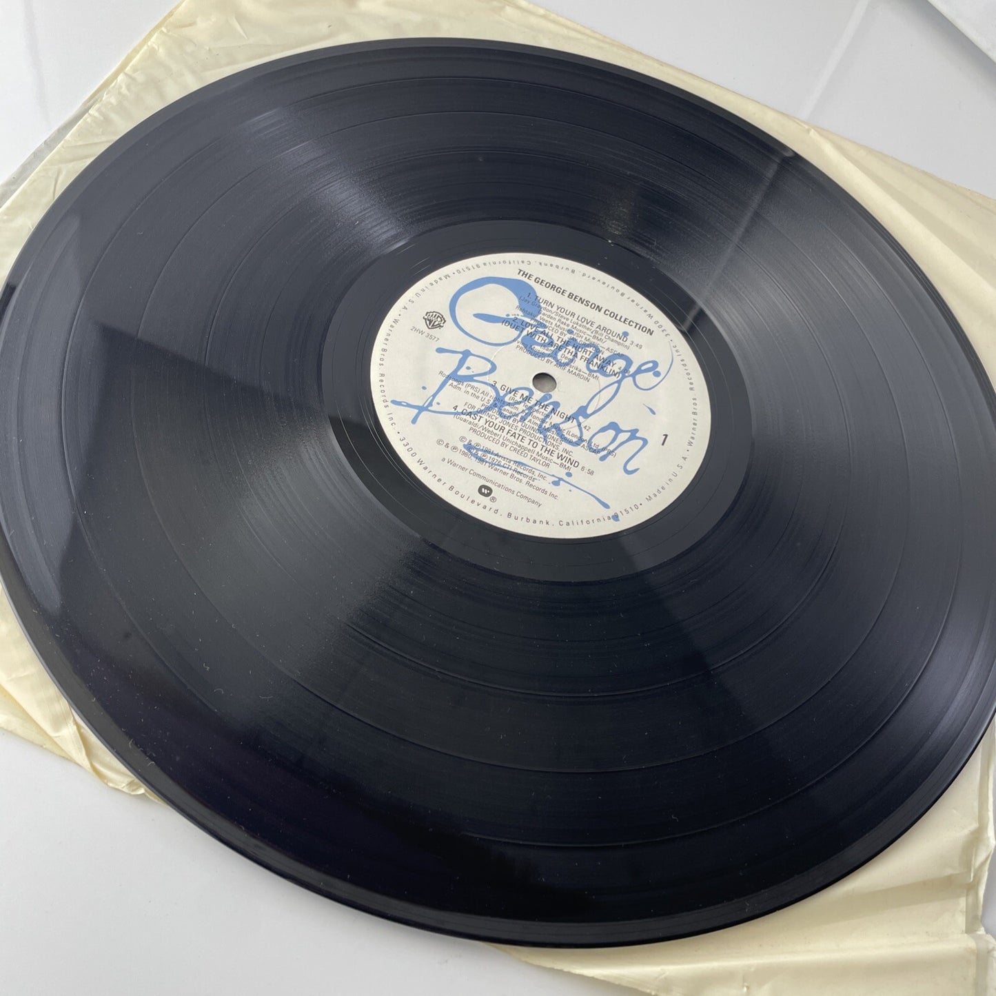 PROMO The George Benson Collection 2x LP Greatest Hits Embossed VG Rare