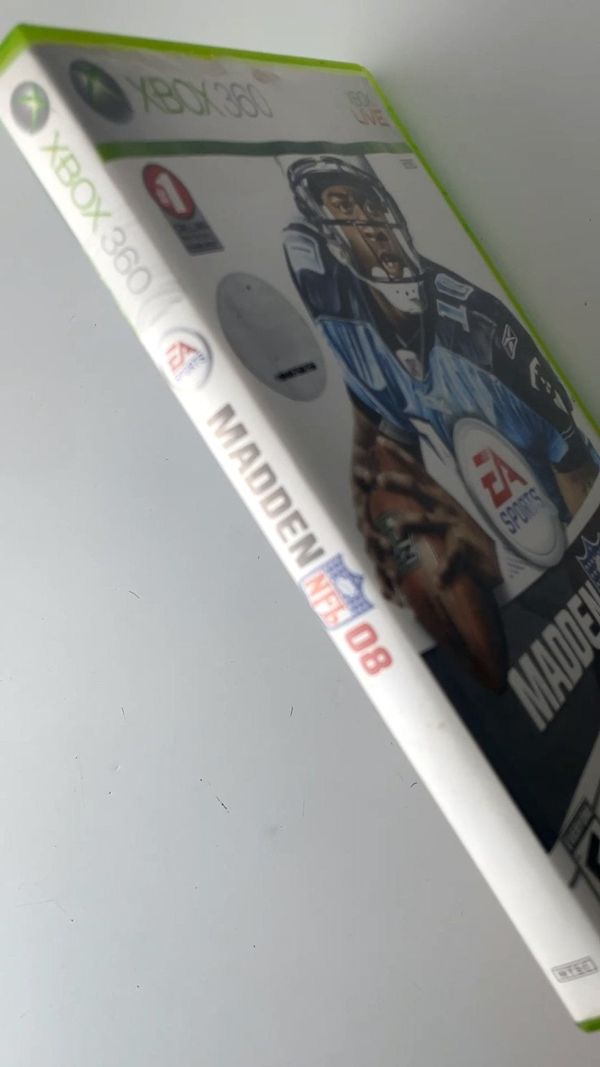 Madden NFL 08 Xbox 360 Video Game Multiplayer Football EA Sports