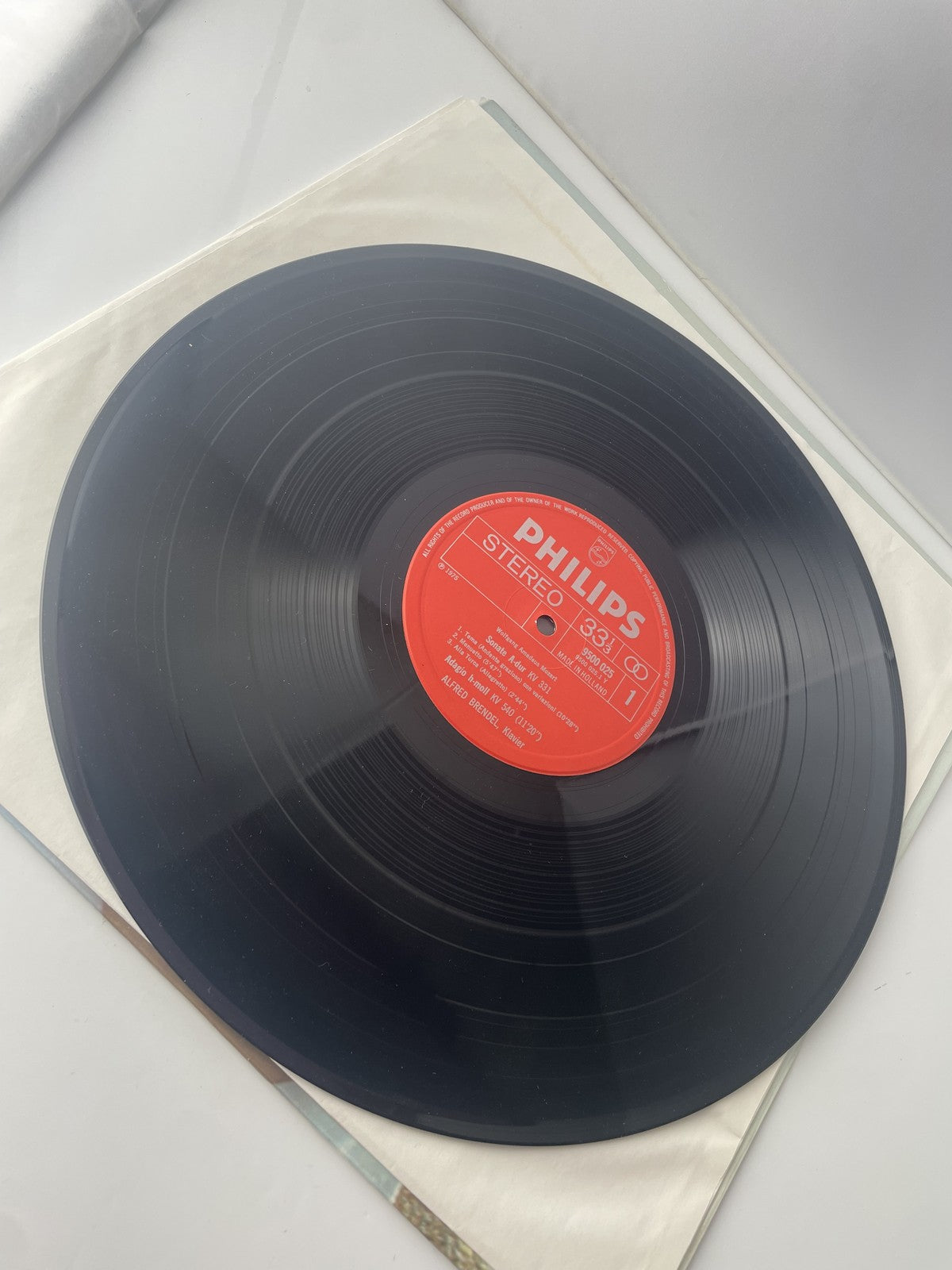 Vintage 1975 Mozart Piano Sonatas K.331 K.333 Adagio K.540 Alfred Brendel Vinyl