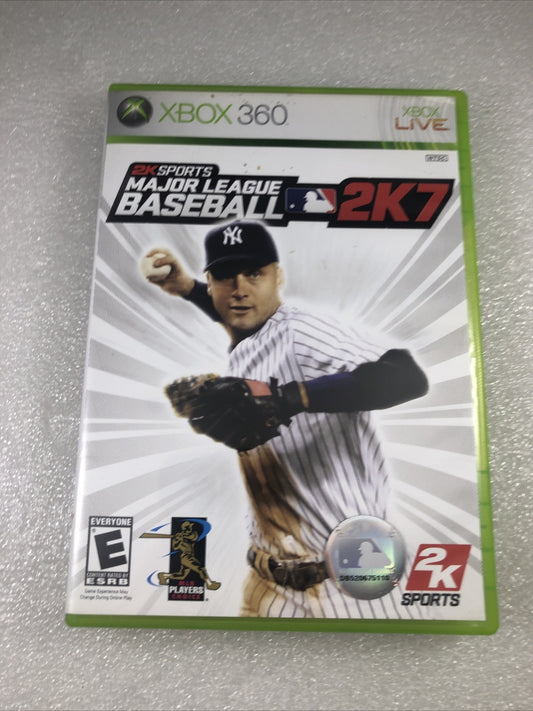 Major League Baseball 2K7 Very Good Disc And Case, No Manual 2k Sports 2007
