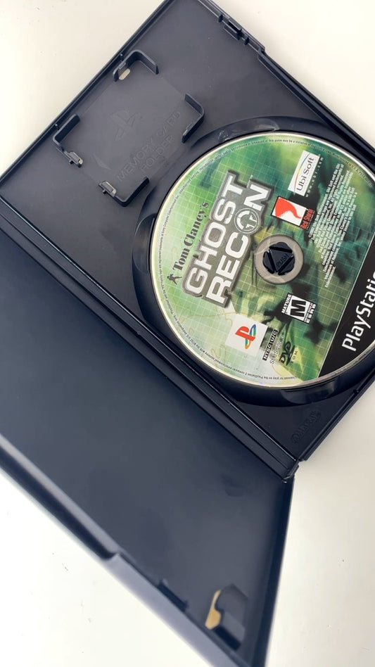 Tom Clancy's Ghost Recon PlayStation 2 Video Game Multiplayer NO MANUAL TESTED