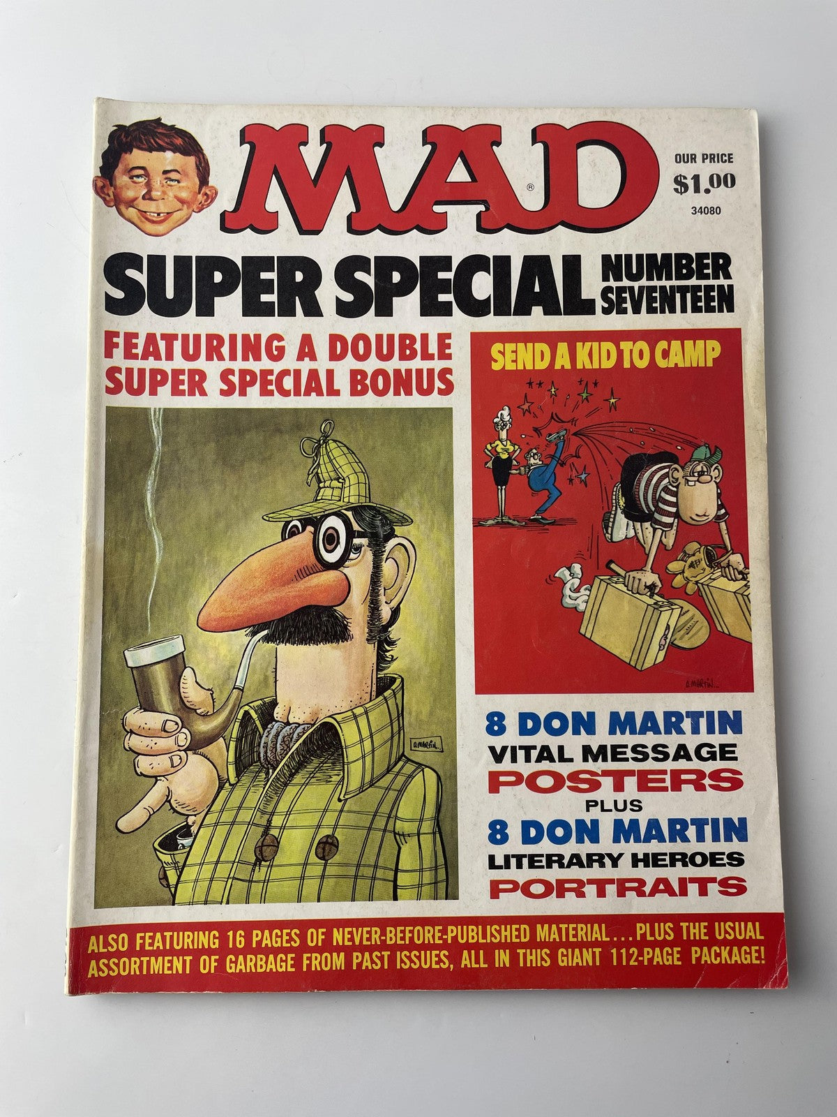 Vintage MAD Super Special No 17 Humor Magazine 1970s Don Martin Posters
