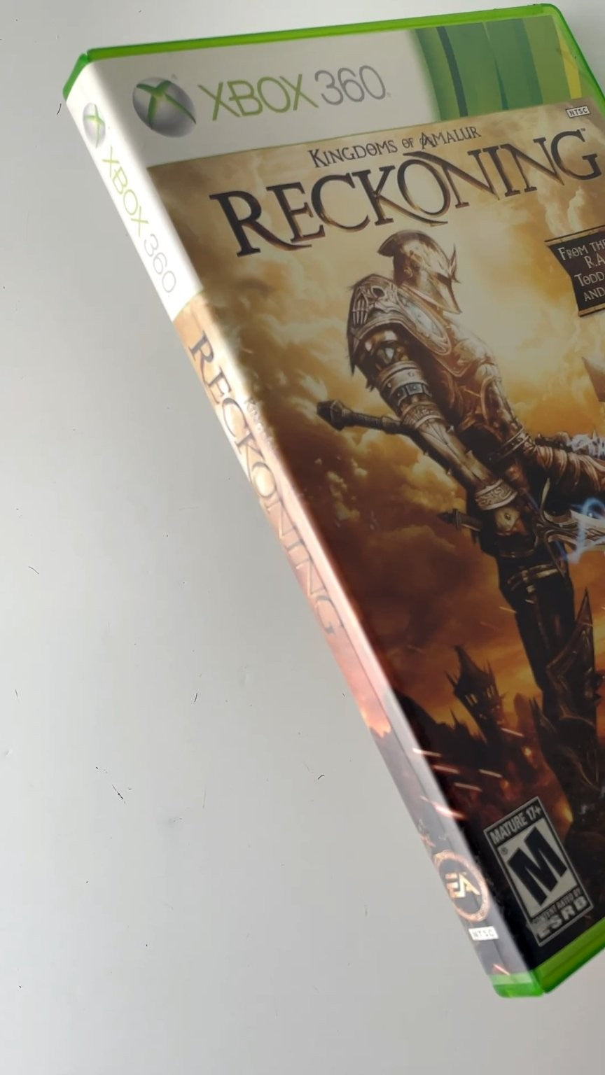 Kingdoms of Amalur Reckoning Xbox 360 Video Game RPG Adventure