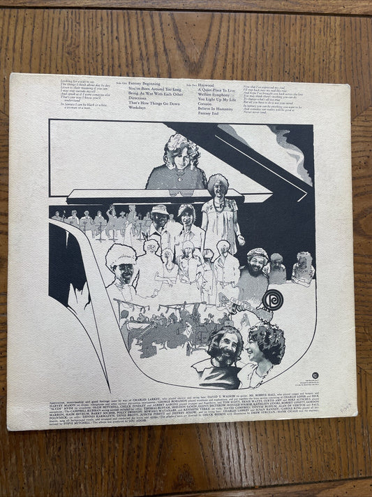 carole king fantasy vinyl album lp Vintage 60s Folk Country G+