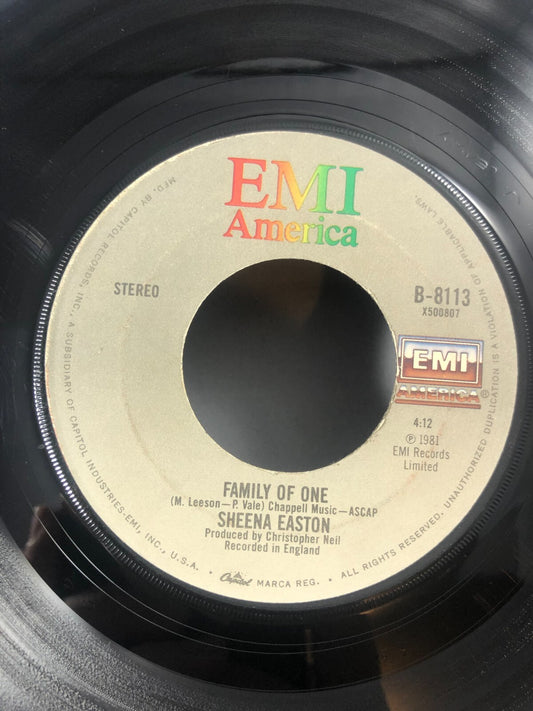 SHEENA EASTON When He Shines 45 7" POP ROCK Record Vinyl Records 1982 VG