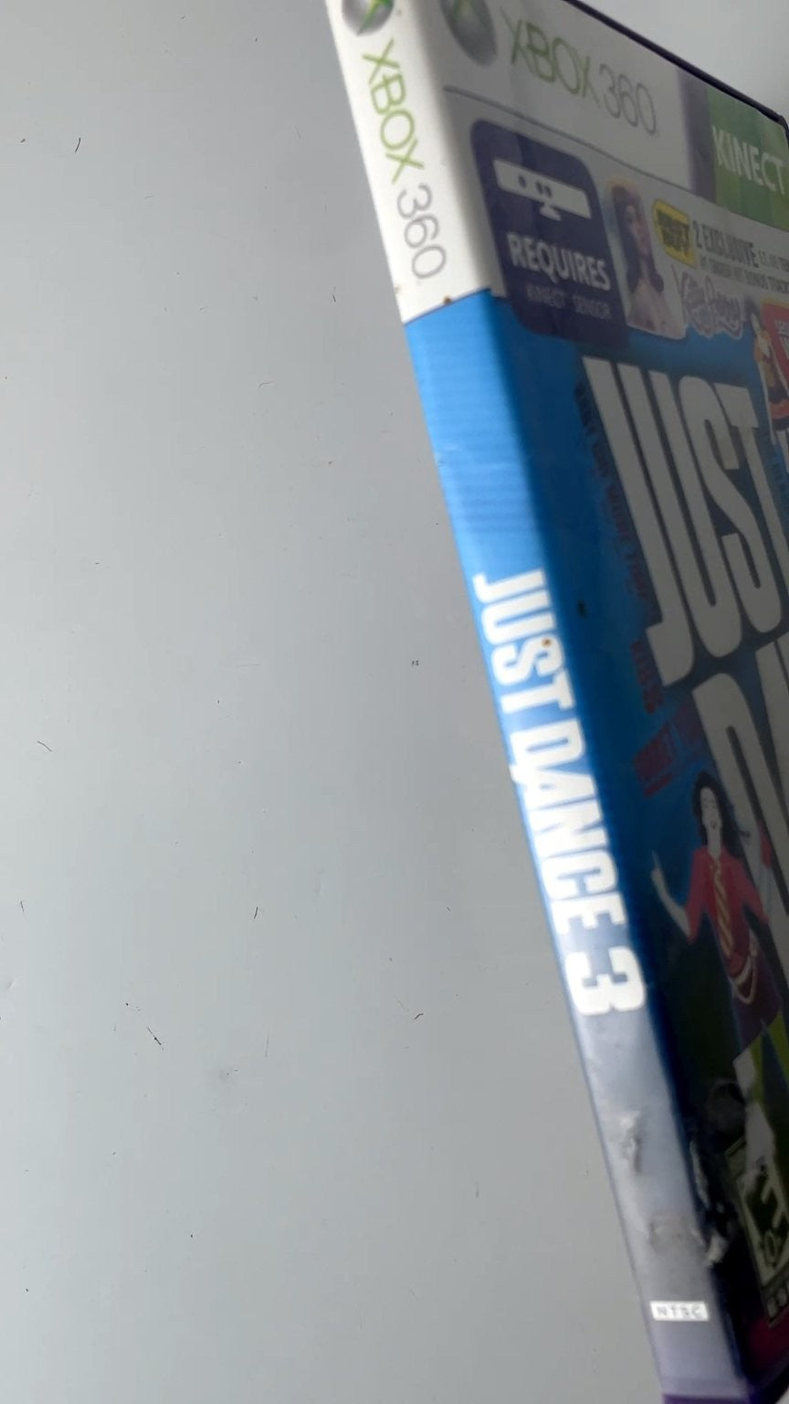 Just Dance 3 Xbox 360 Kinect Video Game Multiplayer Dance Hits