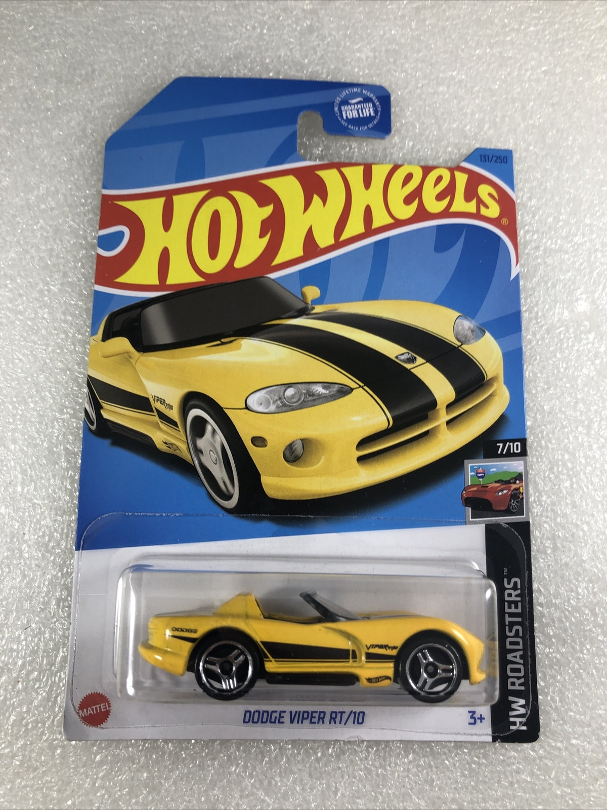 Hot Wheels 2023 Dodge Viper RT/10 HW Roadsters 7/10 #131