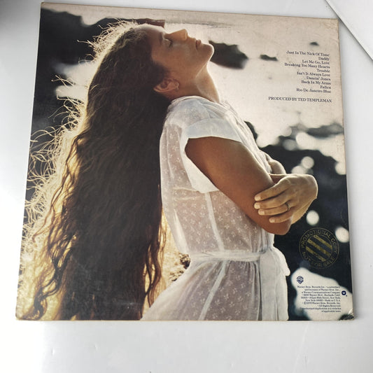 Vintage Nicolette Larson In The Nick Of Time 12" Vinyl LP 1979 Warner Pop Rock