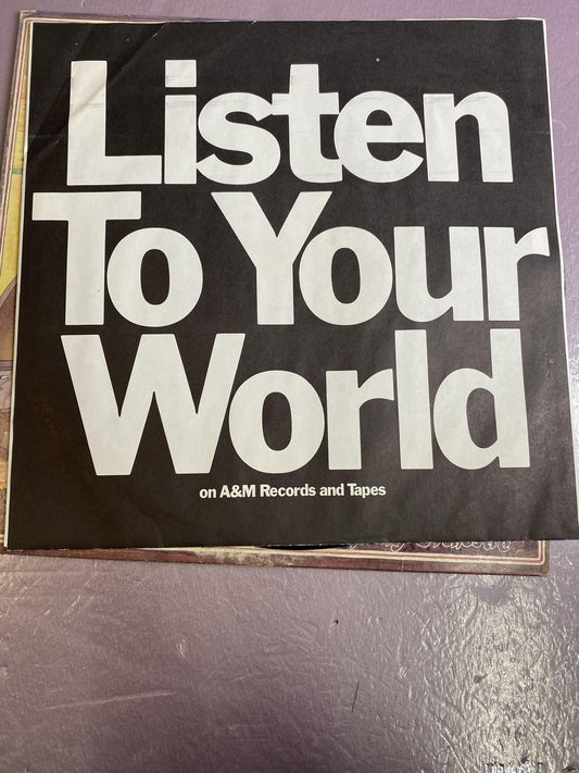 Vintage Procol Harum Live Edmonton Symphony Orch 12" Vinyl LP 1972 AFM Prog Rock