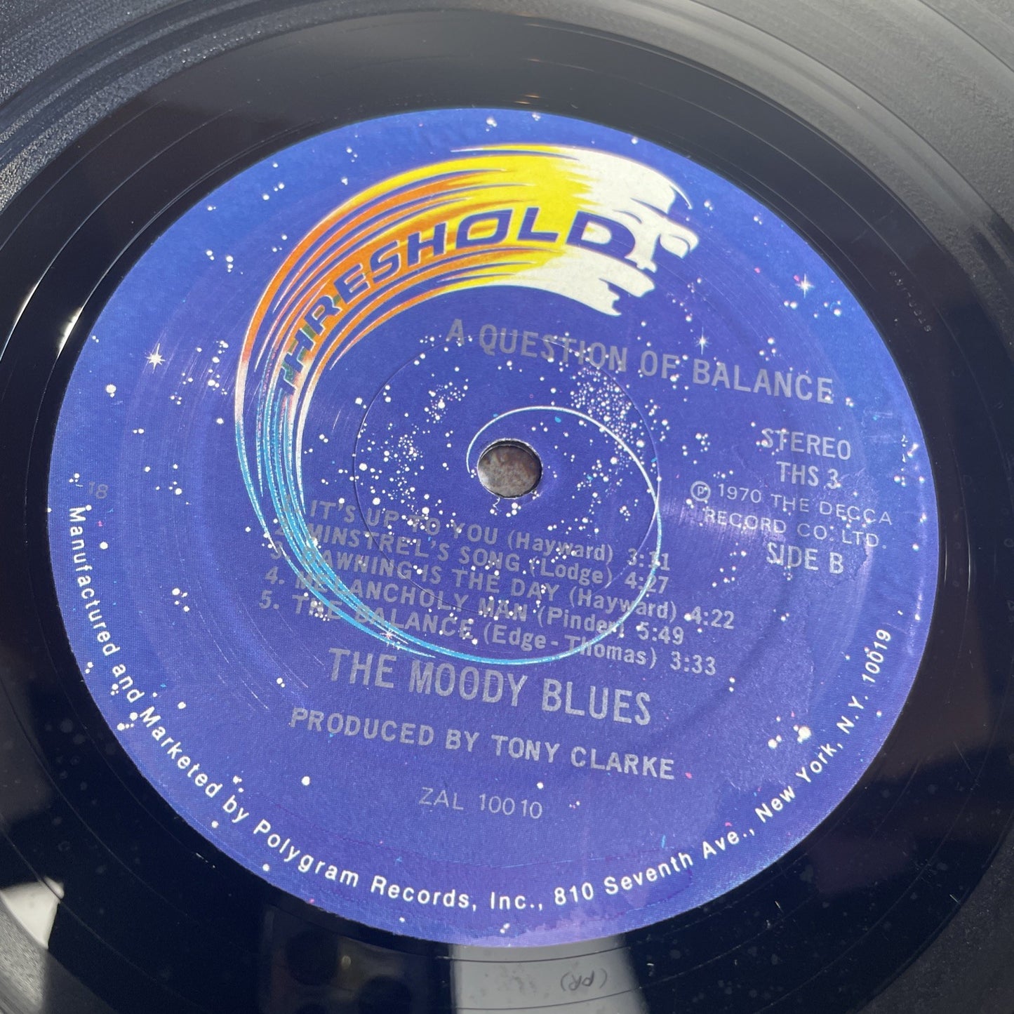 The Moody Blues - Question Of Balance - Vinyl Record Album