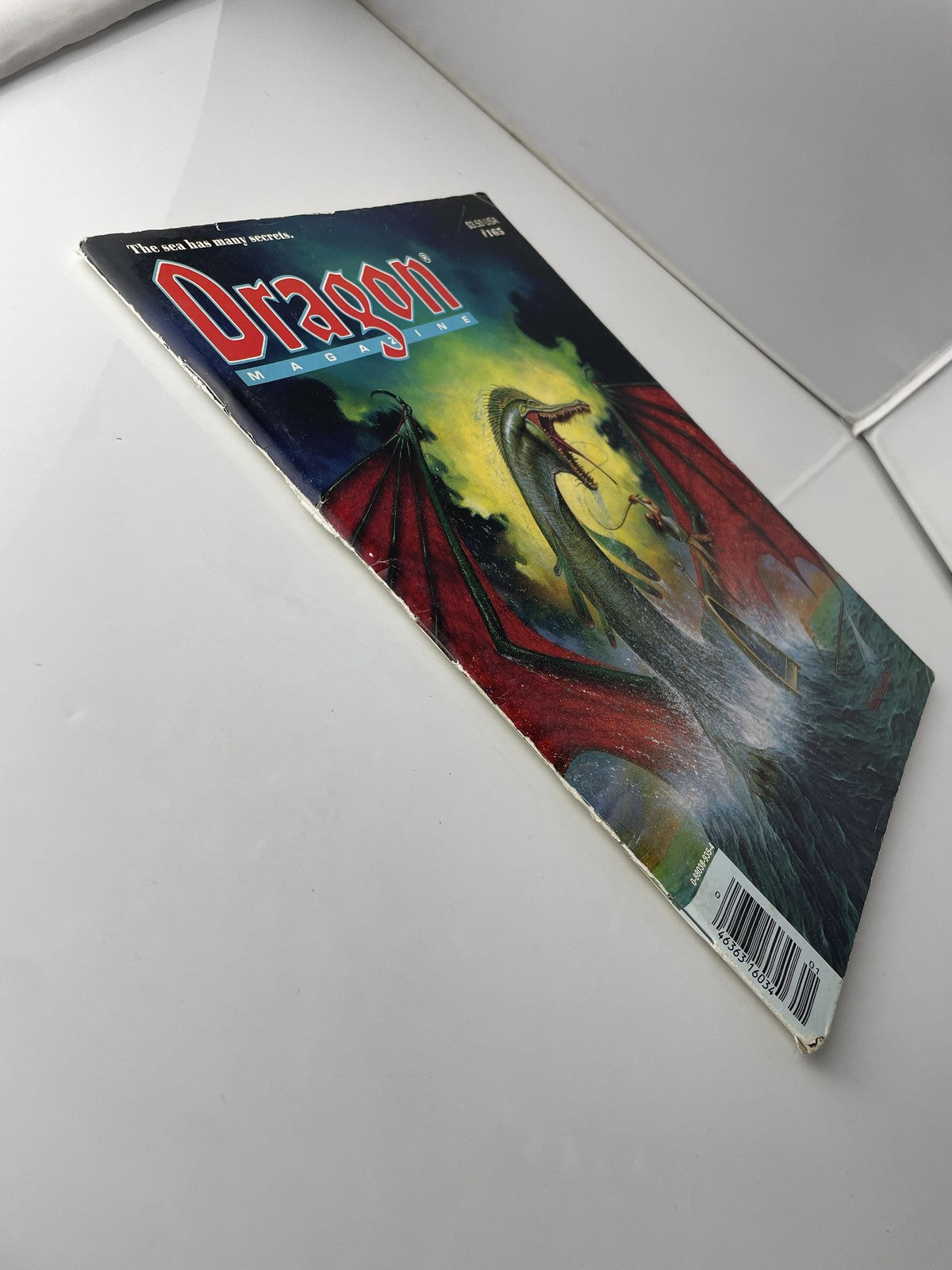 Vintage Dragon Magazine Issue 165 Jan 1991 TSR Dungeons & Dragons RPG AD&D