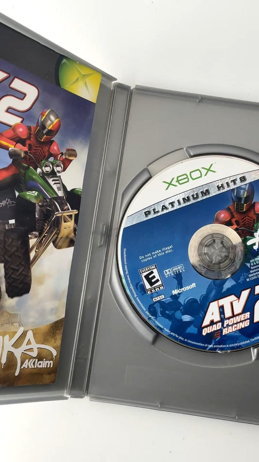 ATV Quad Power Racing 2 Platinum Hits Xbox Video Game Multiplayer