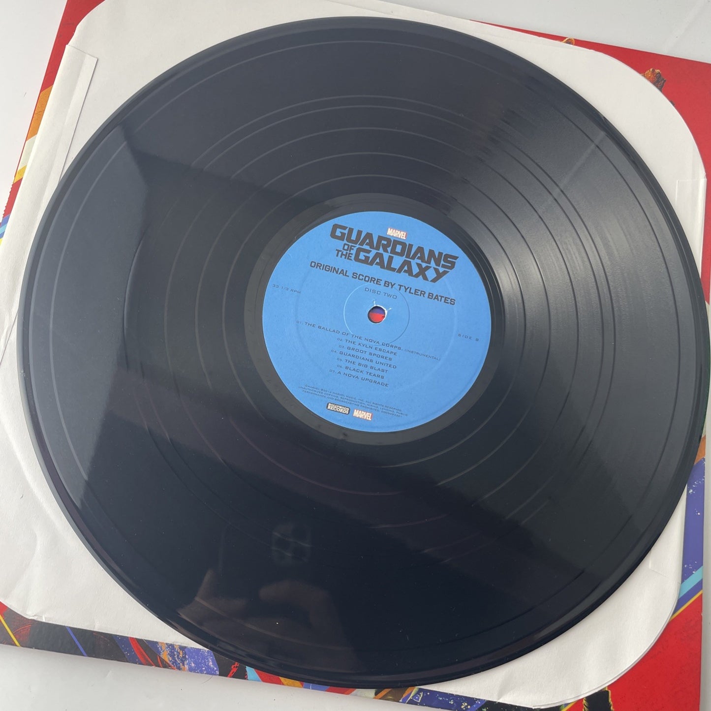 Marvel Guardian's of The Galaxy Deluxe Vinyl Records Edition Double Album