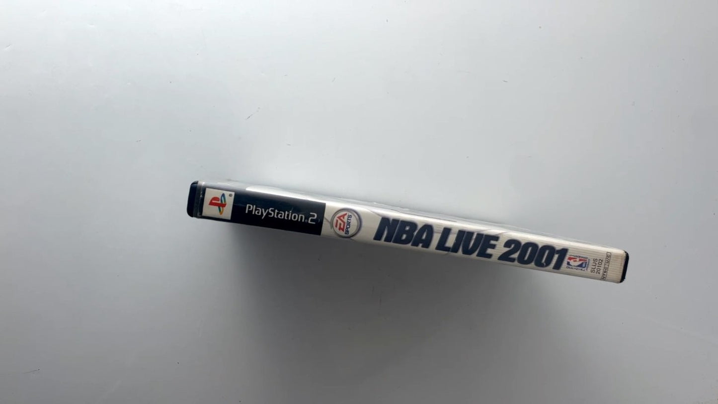 NBA Live 2001 PlayStation 2 Video Game Multiplayer EA Sports