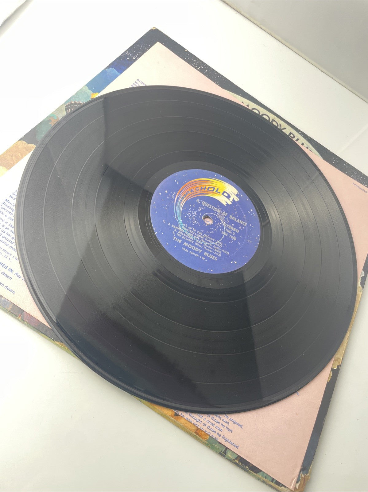 The Moody Blues - A Question Of Balance Vinyl LP - 1970 - Threshold THS 3 VG