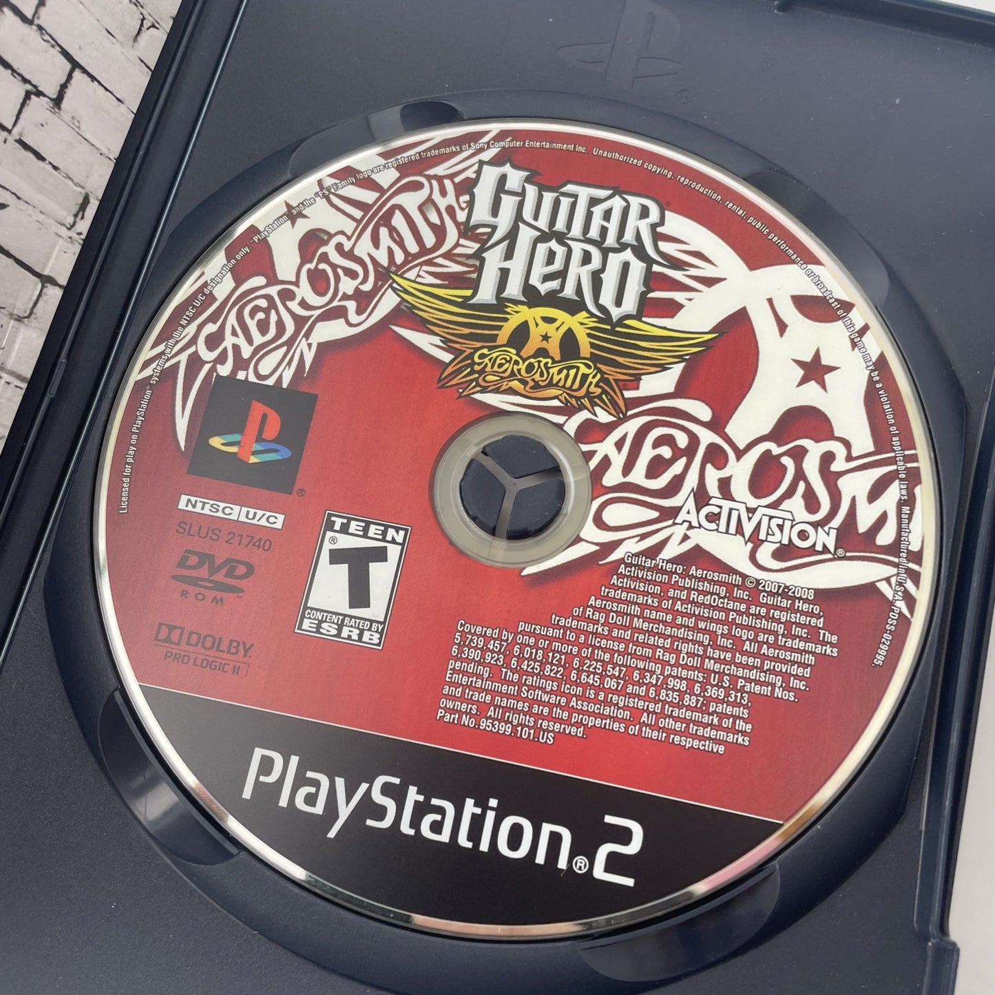 Guitar Hero Aerosmith PlayStation 2 PS2 Complete Tested
