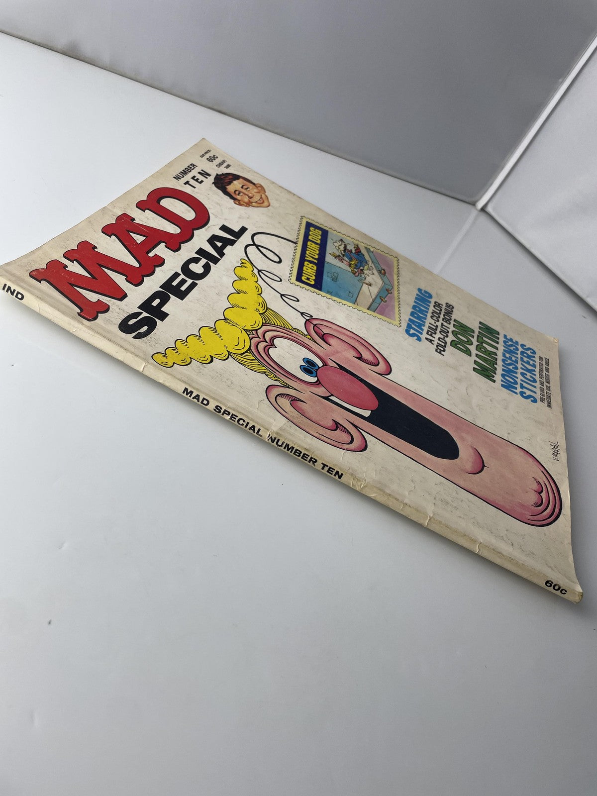 Vintage MAD Special Number Ten Don Martin Nonsense Stickers Comic Magazine 1974