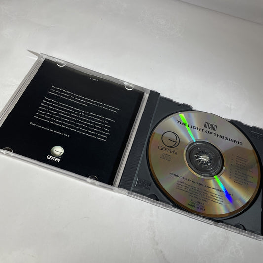 The Light of the Spirit by Kitaro CD Geffen 1987 Super Fast Shipping Rare 80s