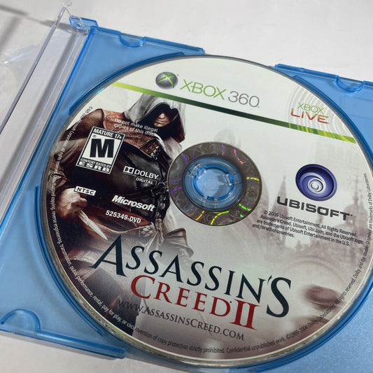 Assassin's Creed II 2 (Xbox 360, 2009) Disc Only Classic 00s Game Adventure