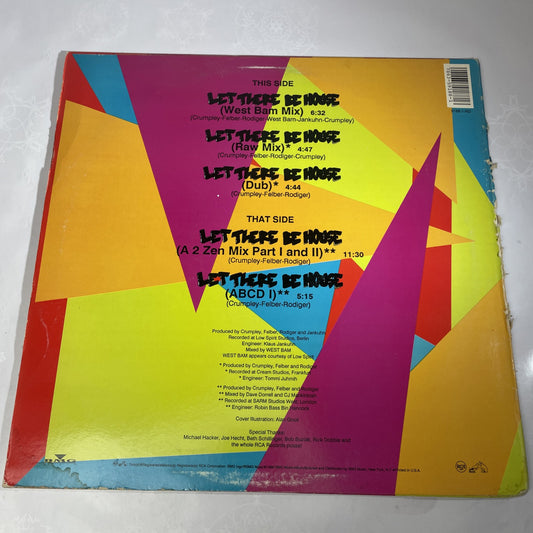 Deskee 1990 Let There Be House Vinyl LP Record REMIX ALBUM Maxi-Single.