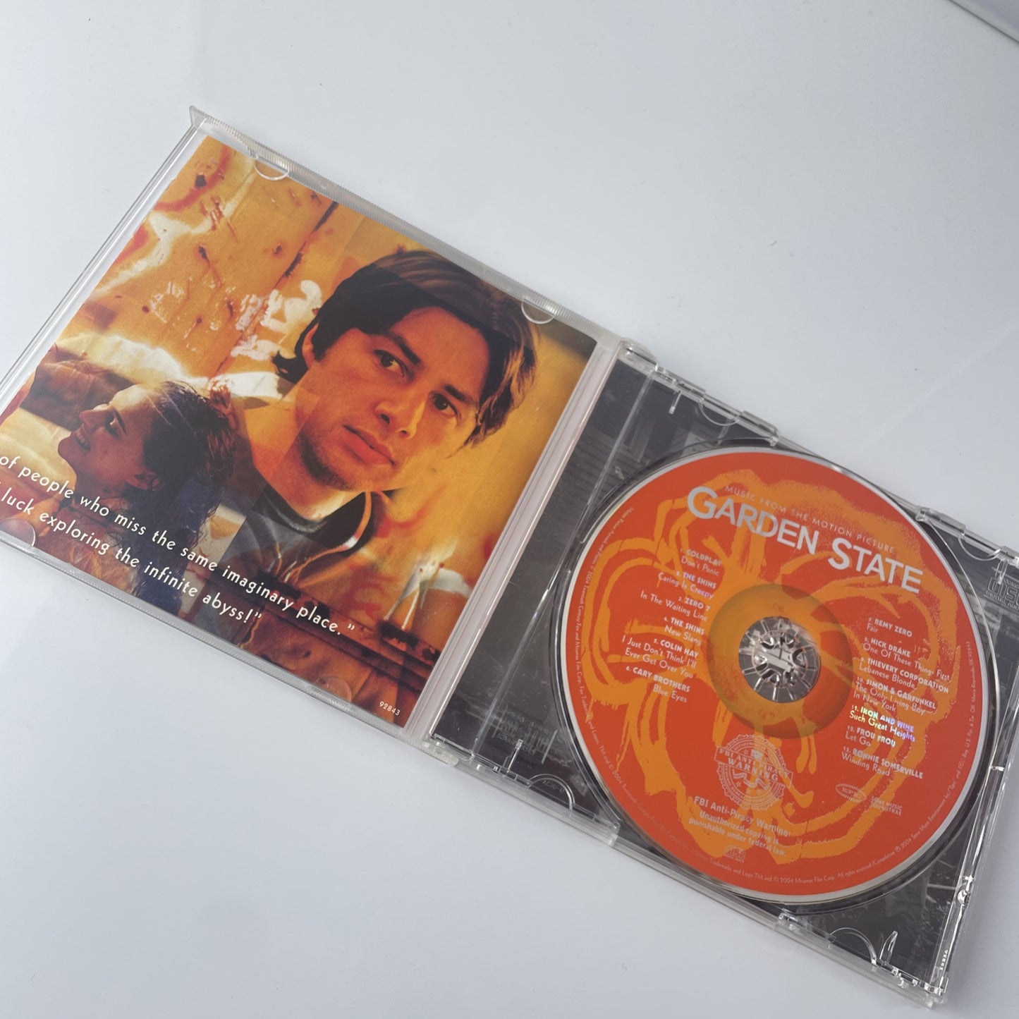 Various – Garden State (Music From Motion Picture) - CD Album 2004 Soundtrack