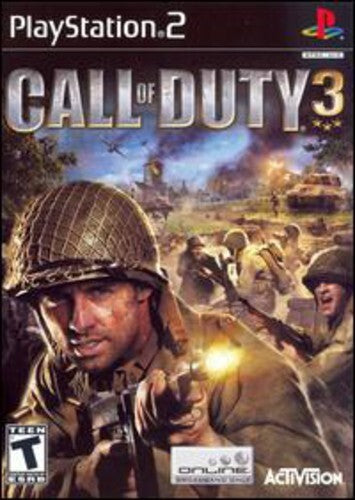 Call of Duty 3 - Sony PlayStation 2 - CIB Complete with Manual