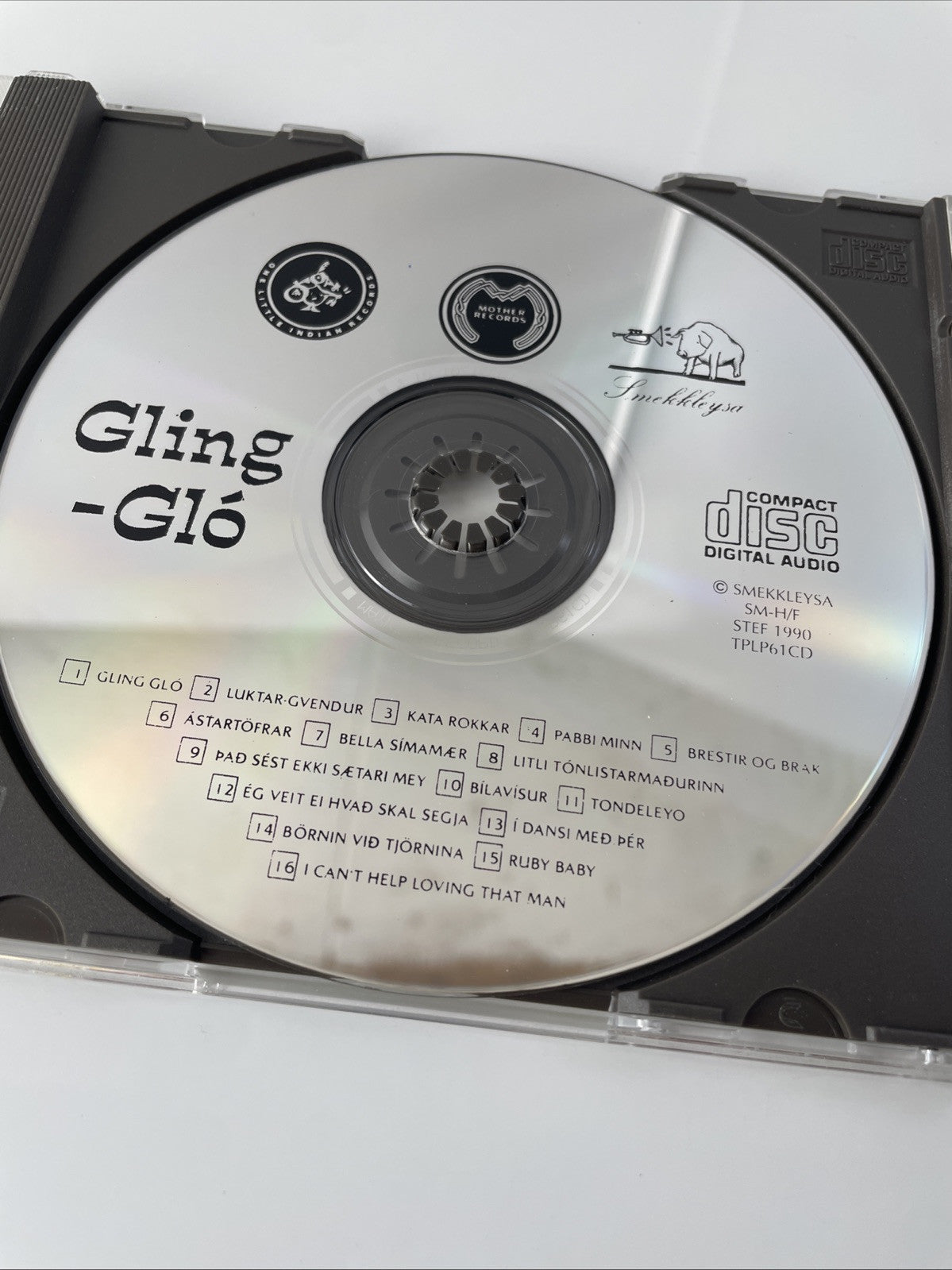 BJORK Gling-glo CD Import Made In England Very Good RARE Album