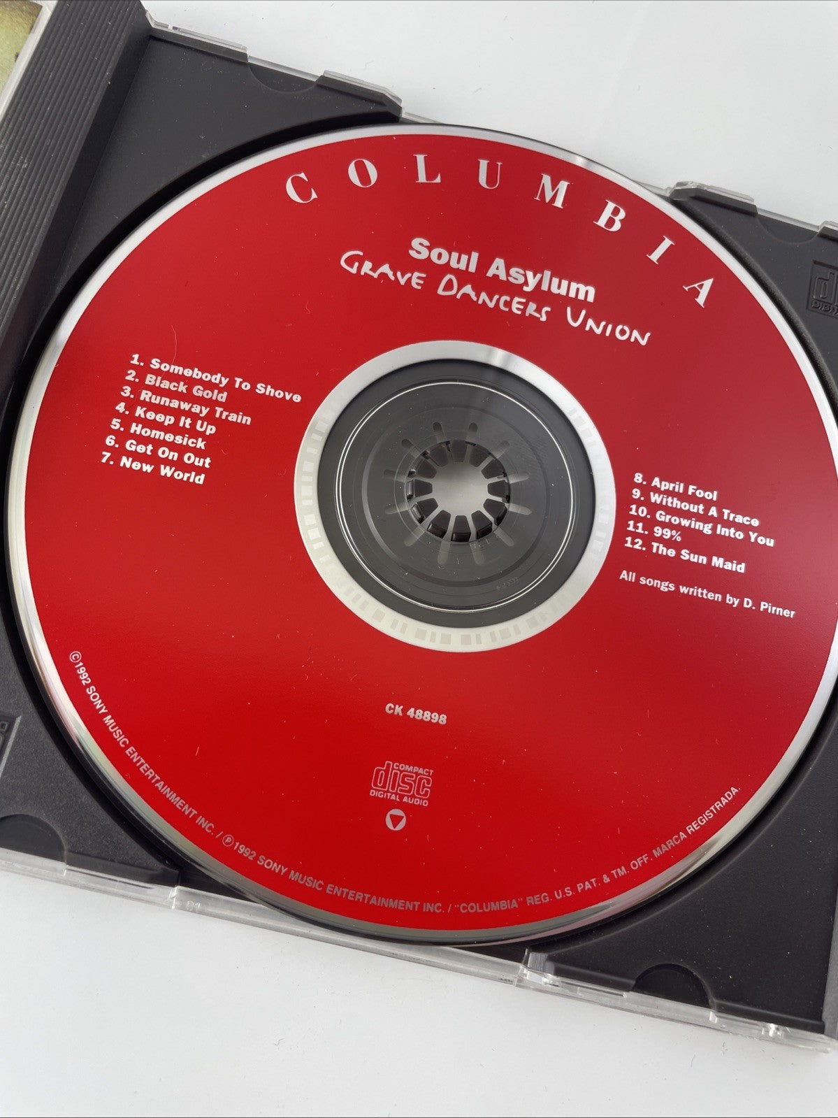(2.15) Soul Asylum - Grave Dancers Union. CD 90s Rock Music