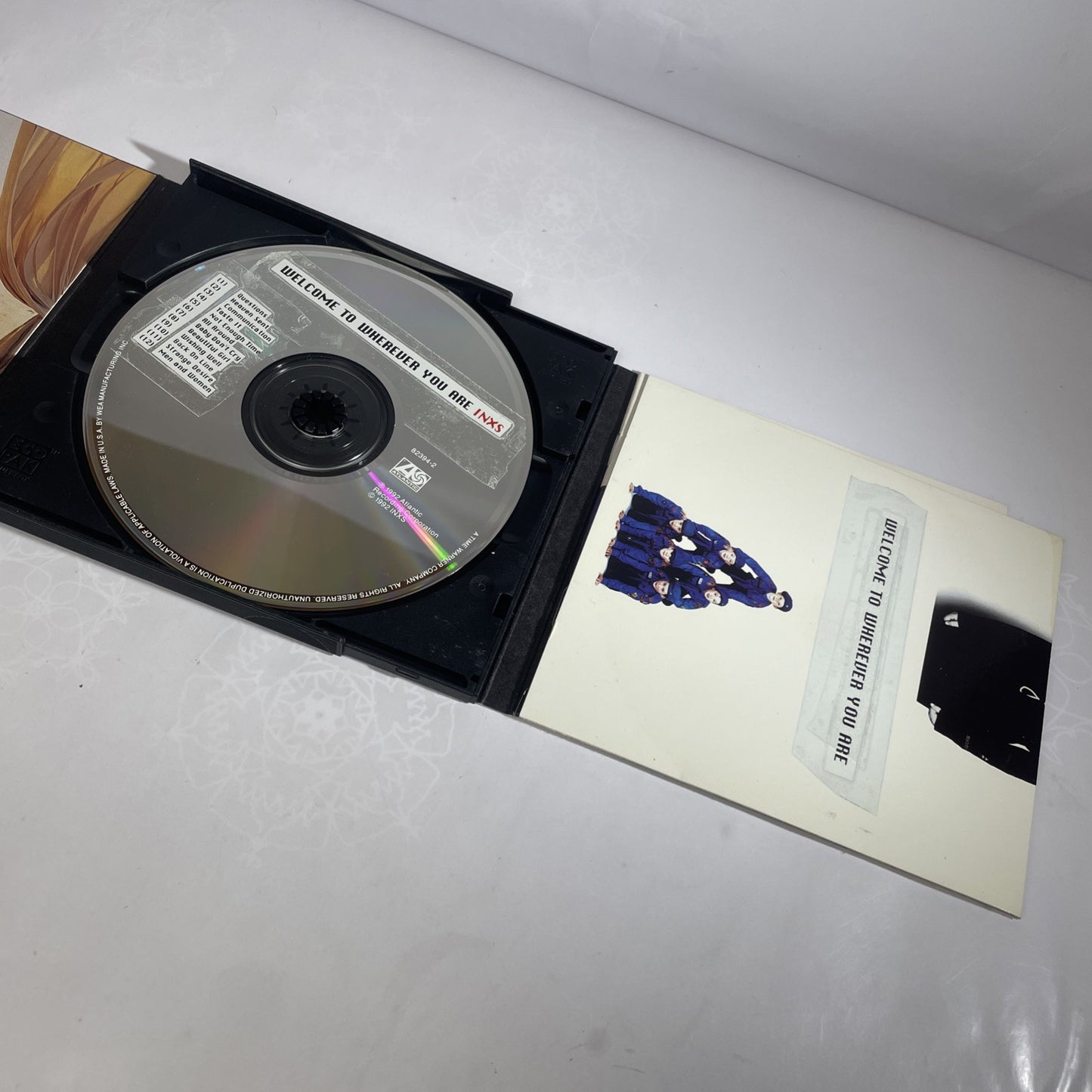 1992 Atlantic Recording Corp. - INXS Welcome to Wherever You Are - CD Rock Music