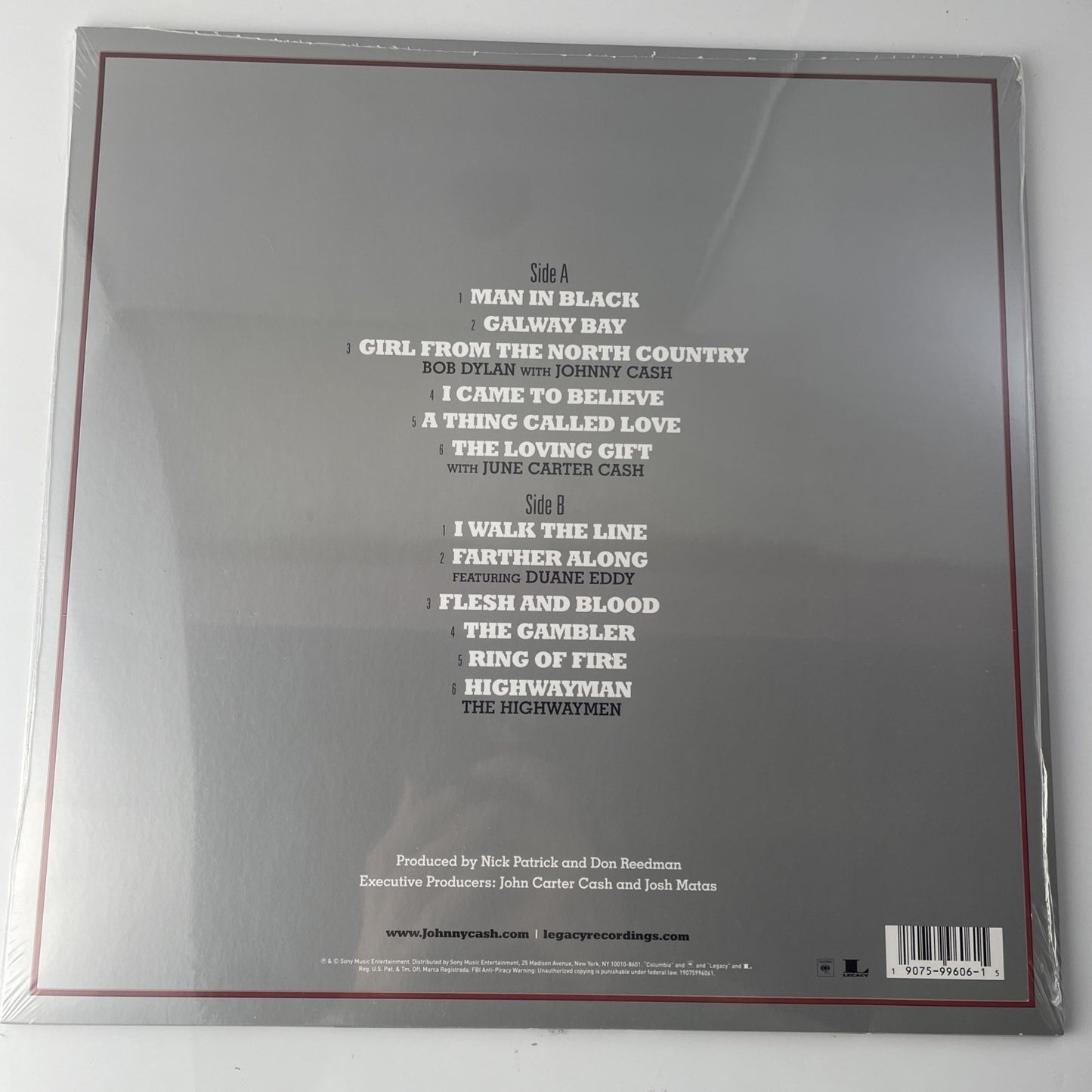 Johnny Cash And The Royal Philharmonic Orchestra LP SEALED