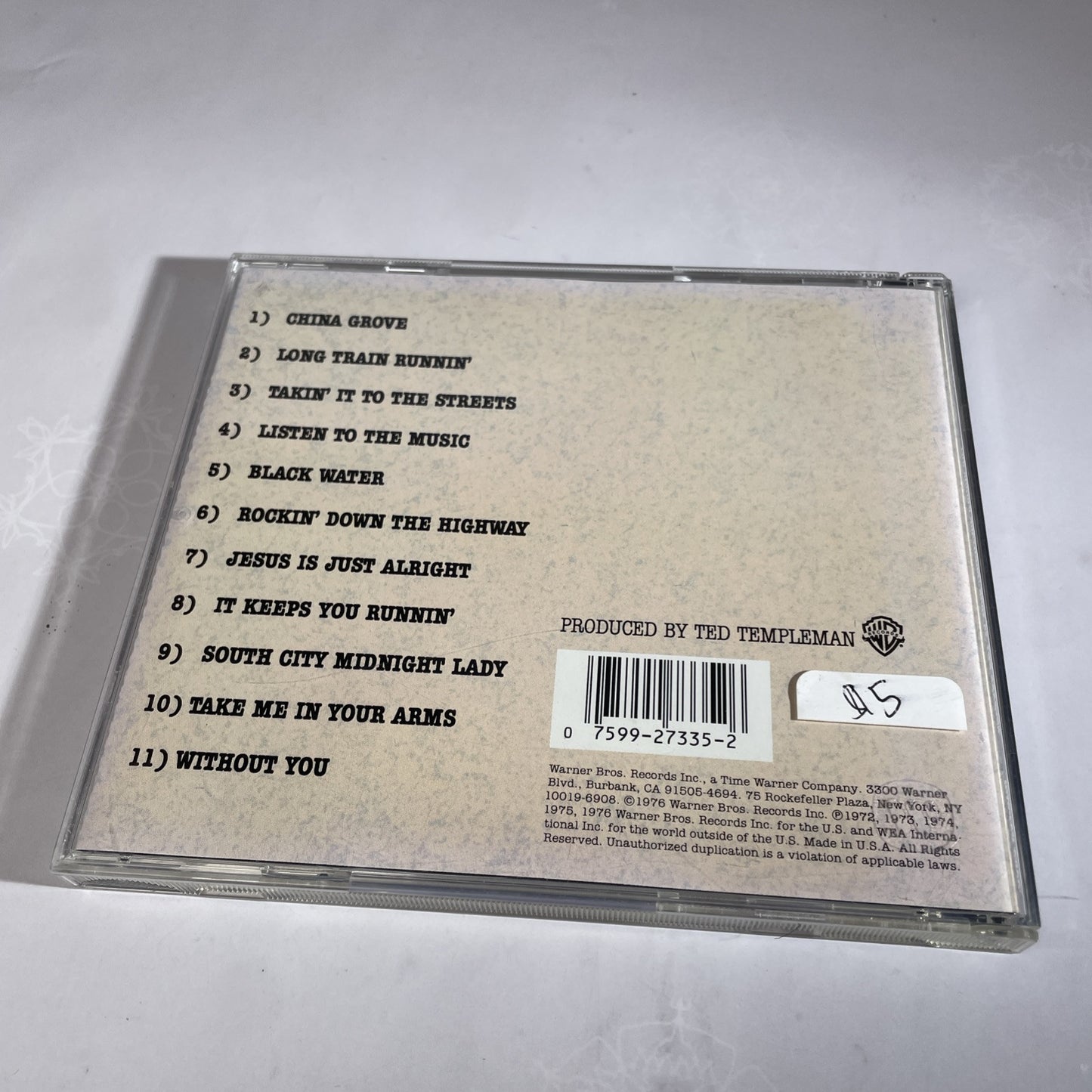 Best of the Doobies by The Doobie Brothers (CD, Warner Bros.)