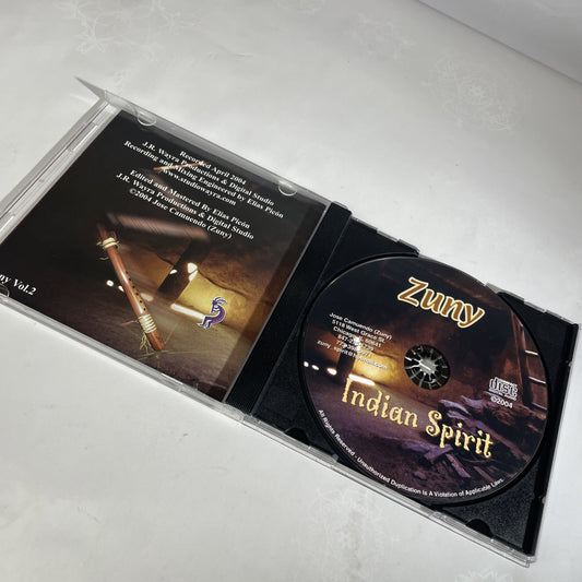 ZUNY - Indian Spirit - CD - Very Good Condition Modern Midwest Native American
