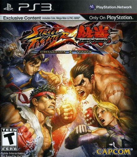 Street Fighter X Tekken - Sony PlayStation 3 No Manual Ps3 Fighting Crossover
