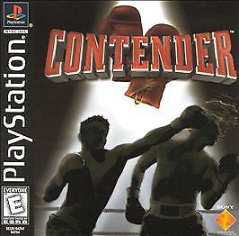 Contender PS1 Game (1999) - Complete Boxing Sports - VG+ Condition