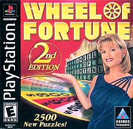 Wheel Of Fortune 2nd Edition (Sony Playstation 1, 2000)~PS1 Game No Manual