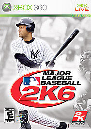 Major League Baseball 2K6 (Microsoft Xbox 360, 2006)