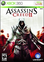 Assassin's Creed II 2 (Xbox 360, 2009) Complete & Tested Working