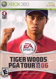 Tiger Woods PGA Tour 06 (Microsoft Xbox 360, 2005) CIB EA Sports Free Shipping