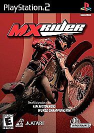 MX Rider PS2 PlayStation 2 - No Manual - Atari - Fast Shipping Retro Dirt Bike
