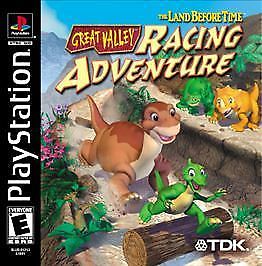 The Land Before Time: Great Valley Racing Adventure (PS1, 2001) CIB w/ Manual