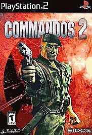 Commandos 2 Men Of Courage PS2 Sony Playstation 2 Game Complete With Manual