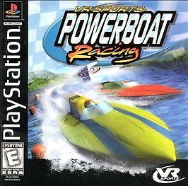 Sony PlayStation 1 (PS1)- VR Sports Powerboat Racing: CIB W/Ref Card, Tested