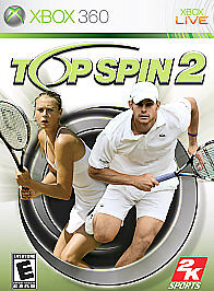 Top Spin 2 - Xbox 360 - Complete CIB Tennis Game Good