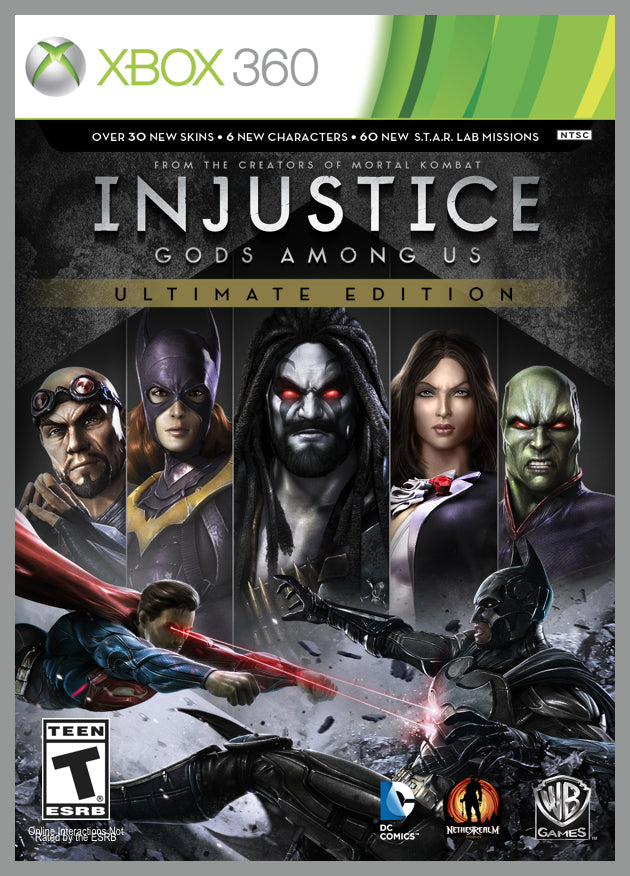 Injustice: Gods Among Us - Ultimate Edition (Microsoft Xbox 360, 2013)Tested