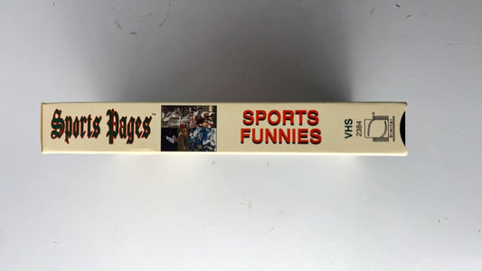 Sports Pages Sports Funnies VHS 1992 Sports Comedy Simitar Entertainment