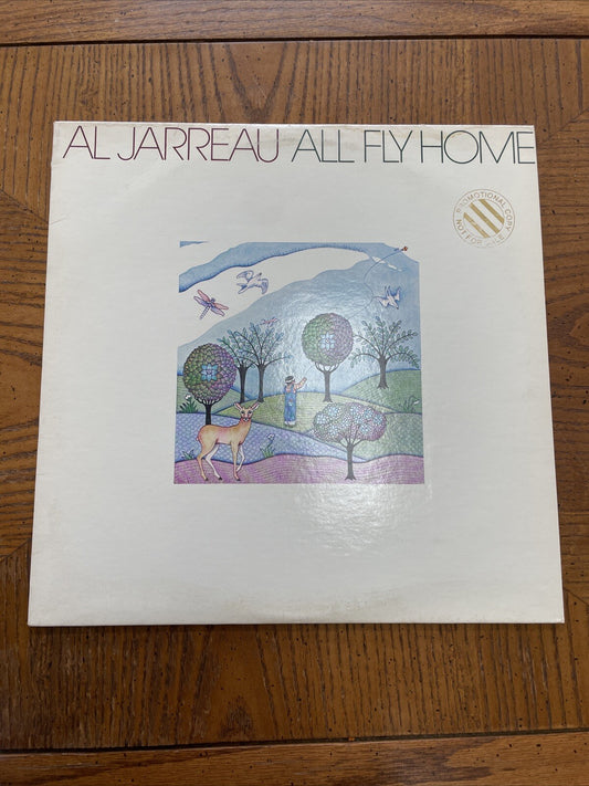 AL JARREAU All Fly Home LP Rare promo Gold Stamp 70s R&b Soul Group WB 1978