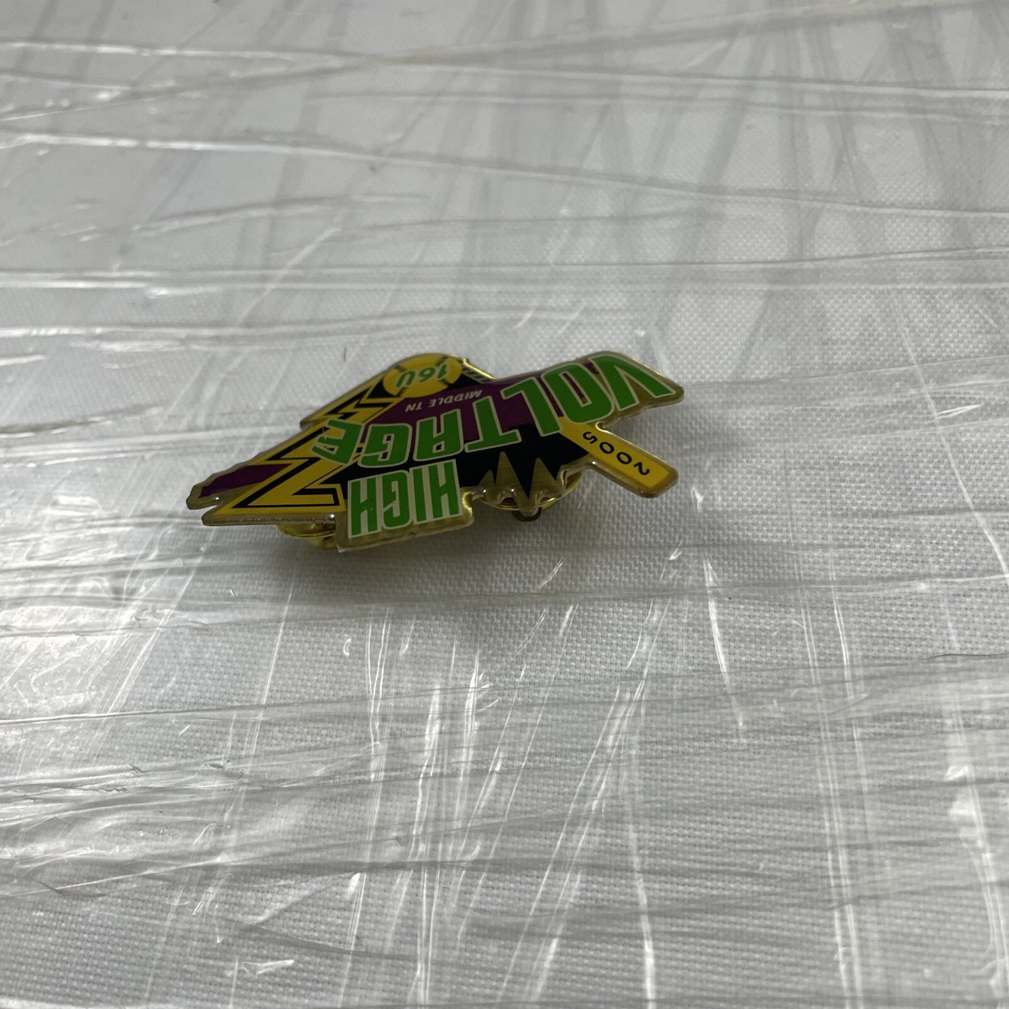 High Voltage Middle TN Softball Lapel Pin Sports Collectable 16U 2005 Rare
