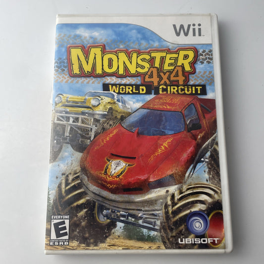 Monster 4X4: World Circuit Nintendo Wii Game 2006 - Complete Tested Disc