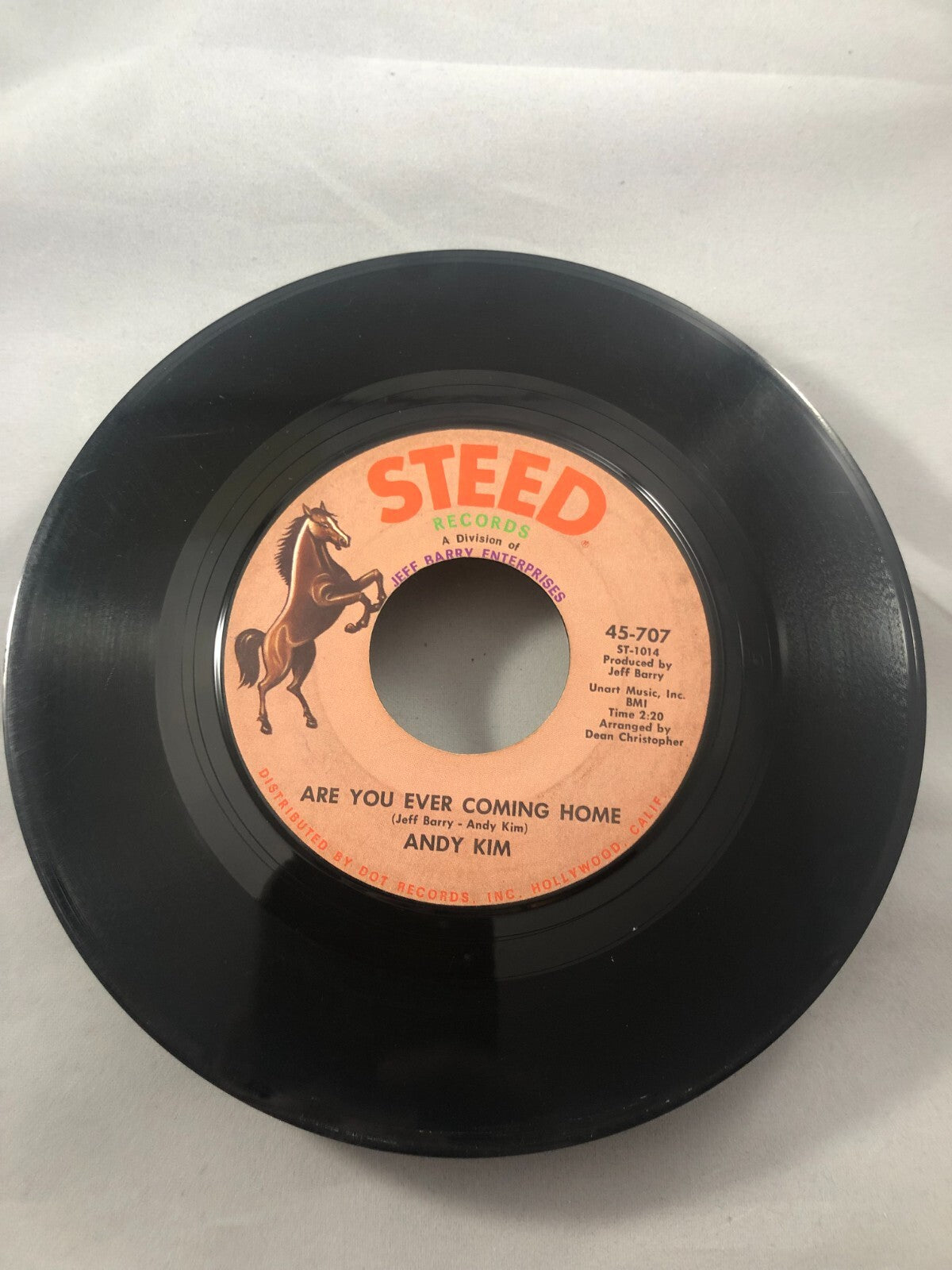 Andy Kim Are You Ever Coming Home How'd We Ever Get This Way 45 rpm Vinyl Record